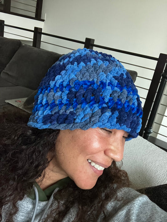 Blue (fits my head just right)